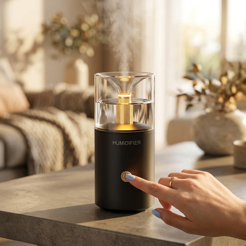 USB Car Humidifier Diffuser with Aromatherapy