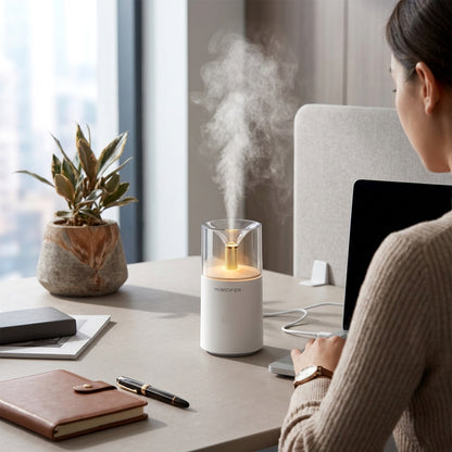 USB Car Humidifier Diffuser with Aromatherapy