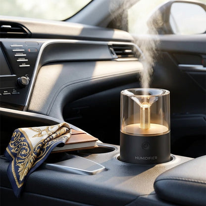USB Car Humidifier Diffuser with Aromatherapy
