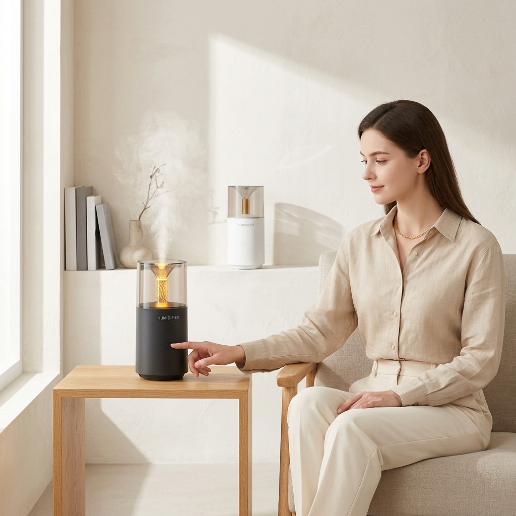 USB Car Humidifier Diffuser with Aromatherapy