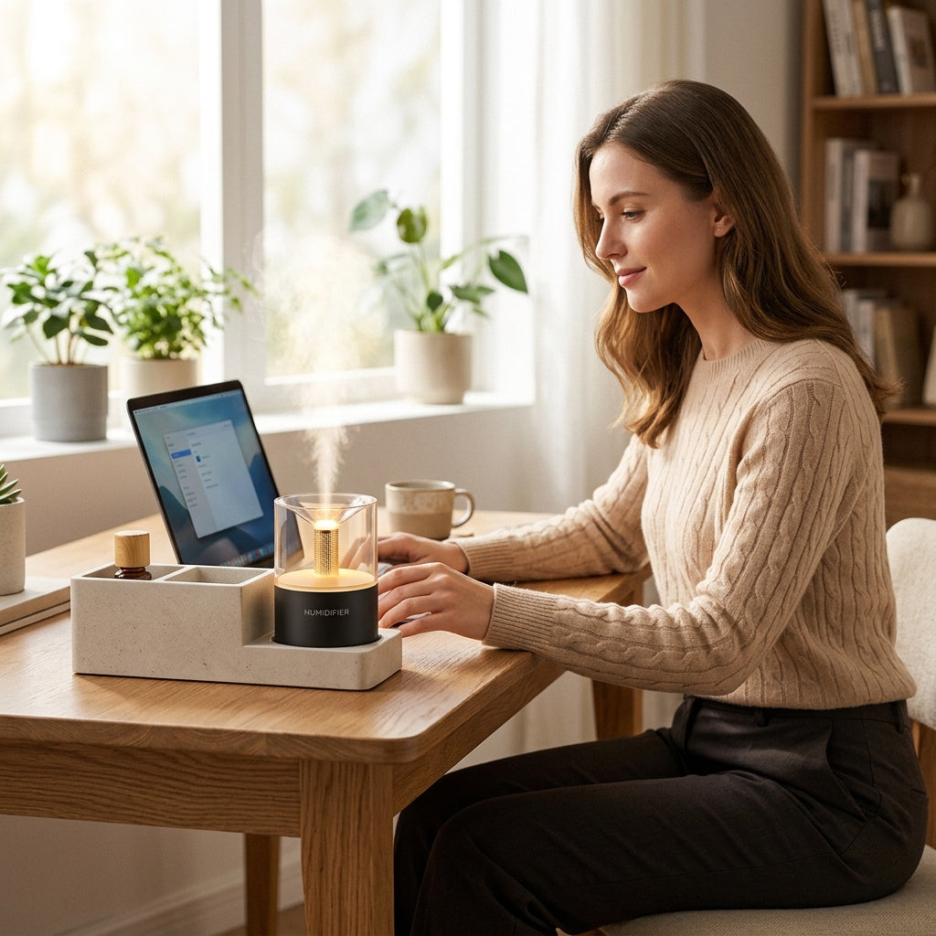 USB Car Humidifier Diffuser with Aromatherapy